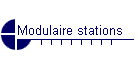 Modulaire stations